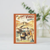  Venetië van de dag, Rialto-brug Briefkaart (Staand voorkant)