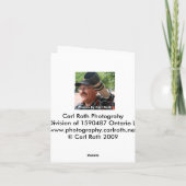 Venetië van de Gondel Kaart (Achterkant)