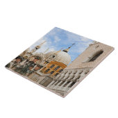 Venetië, Veneto, Italië - Vogels worden op een Tegeltje (Zijkant)