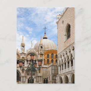 Venetië, Veneto, Italië - Vogels zitten op een Briefkaart