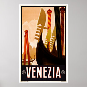 Venetië Venezia Italië - Posters voor het reizen m