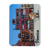 Venetië-vierkant Flexible Photo Magnet Magneet (Verticaal)