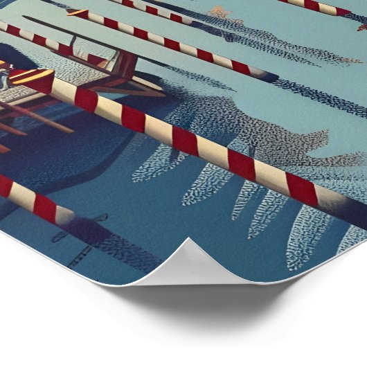 Venetië-Vintage Poster (Hoek)