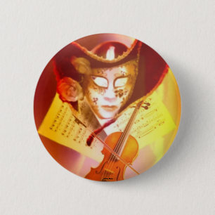 Venetië Violinistische Button