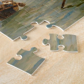 Venetië, vissersboot in de lagune legpuzzel (Zijkant)