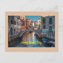 Venetië Waterstad Rome Briefkaart