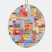 Venetië-Waterverf Keramisch Ornament (Links)