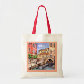 Venetië - Waterverf pen en was Tote Bag (Voorkant)