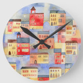Venetië-Waterverf Ronde Klok