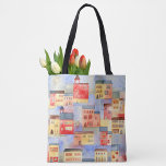 Venetië-Waterverf Tote Bag<br><div class="desc">Een schilderij van de waterverf van Venetië,  Italië. Architectuur,  gebouwen,  kanalen en waterwegen,  gondels en bruggen. Originele kunst van Nic Squirrell.</div>