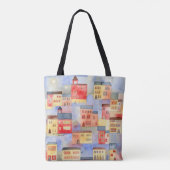 Venetië-Waterverf Tote Bag (Achterkant)