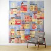 Venetië-Waterverf Wandkleed (In situ)