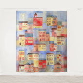 Venetië-Waterverf Wandkleed (Voorkant)