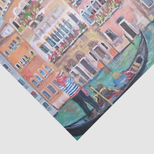 Venetië-weefselpapier Tissuepapier (Detail)