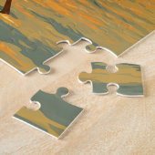 Venetië Zonsondergang Legpuzzel (Zijkant)