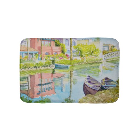 Venetiekkleuren Badmat (Voorkant)