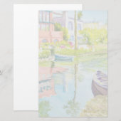 Venetiekkleuren Briefpapier (Voorkant / Achterkant)
