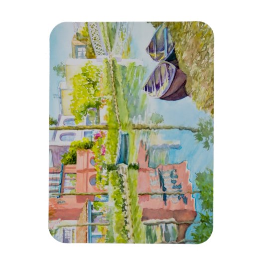 Venetiekkleuren Magneet (Verticaal)