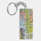 Venetiekkleuren Sleutelhanger (Voorkant Links)