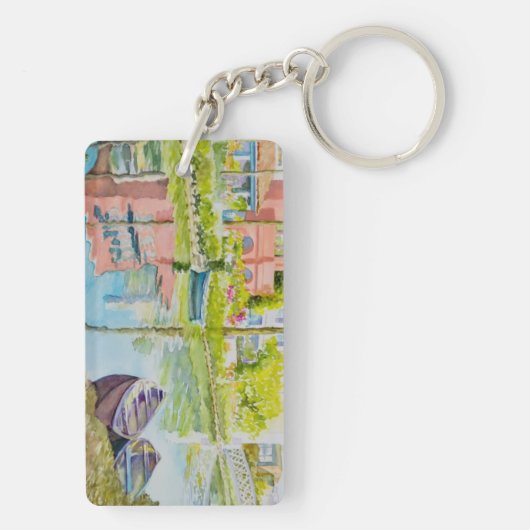 Venetiekkleuren Sleutelhanger (achterkant)