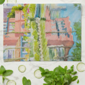 Venetiekkleuren Theedoek (Gevouwen)