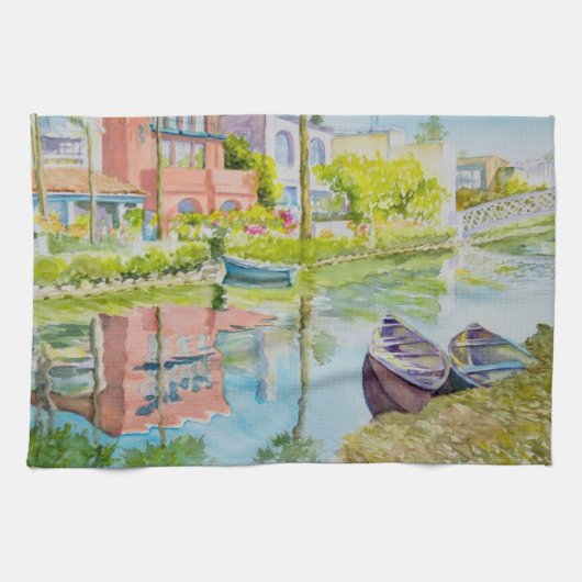 Venetiekkleuren Theedoek (Horizontaal)