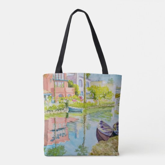 Venetiekkleuren Tote Bag (Achterkant)