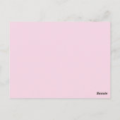 venetisch carnavalsmasker briefkaart (Achterkant)