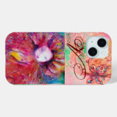 VENETISCHE MASKERADE - MASK IN RODE MONOGRAM Case-Mate iPhone CASE (Achterkant (horizontaal))
