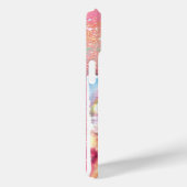 VENETISCHE MASKERADE - MASK IN RODE MONOGRAM Case-Mate iPhone CASE (Achterkant / Rechts)