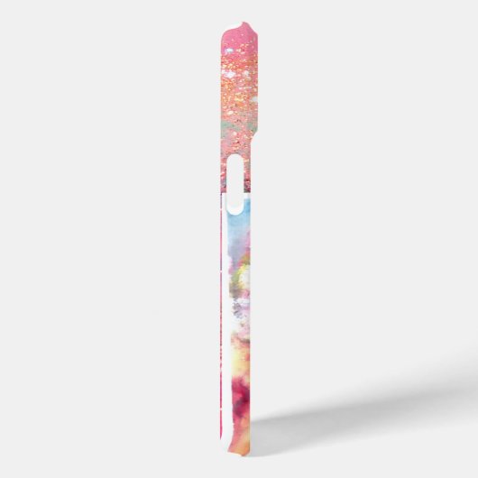 VENETISCHE MASKERADE - MASK IN RODE MONOGRAM Case-Mate iPhone CASE (Achterkant / Rechts)