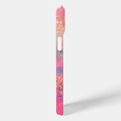 VENETISCHE MASKERADE - MASK IN RODE MONOGRAM Case-Mate iPhone CASE (Achterkant / Rechts)