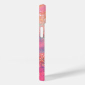 VENETISCHE MASKERADE - MASK IN RODE MONOGRAM Case-Mate iPhone CASE (Achterkant / Rechts)