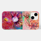 VENETISCHE MASKERADE - MASK IN RODE MONOGRAM Case-Mate iPhone CASE (Achterkant (horizontaal))