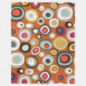 veneto boho spot amber fleece deken (Voorkant)