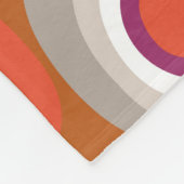 veneto boho spot amber fleece deken (Hoek)