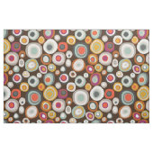 veneto boho spot chocolade stof (Fat Quarter)