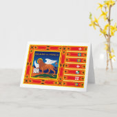 Veneto Flag Wenskaart Kaart (Gele Bloem)