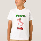 Veneto Italië T-shirt (Voorkant)