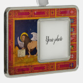 Veneto Verzilverd Omlijst Ornament (Rechts)