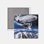 Venez en Suisse ~ Kom naar Zwitserland Magneet (Voorkant / Achterkant)