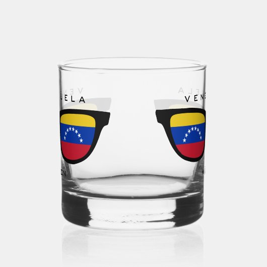 Venezelan Shades, aangepaste naam Whisky Glas (Links)