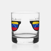 Venezelan Shades, aangepaste naam Whisky Glas (Rechts)