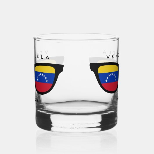Venezelan Shades, aangepaste naam Whisky Glas (Rechts)
