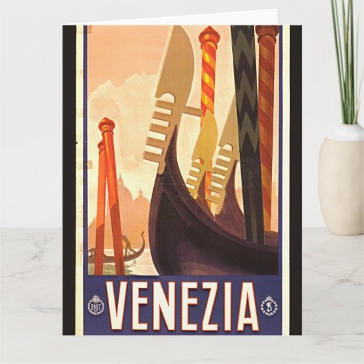 Venezia 1920 kaart (Voorkant)