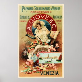 VENEZIA A Snoep — snoepgoed Poster