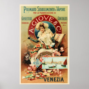 VENEZIA A Snoep — snoepgoed Poster