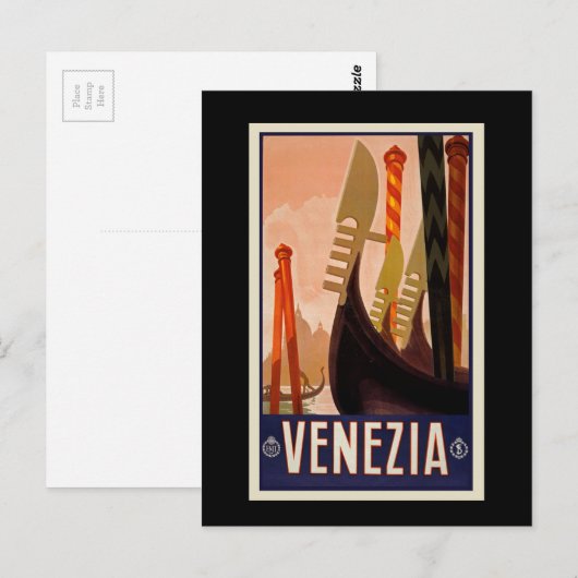 Venezia Briefkaart (Voorkant / Achterkant)