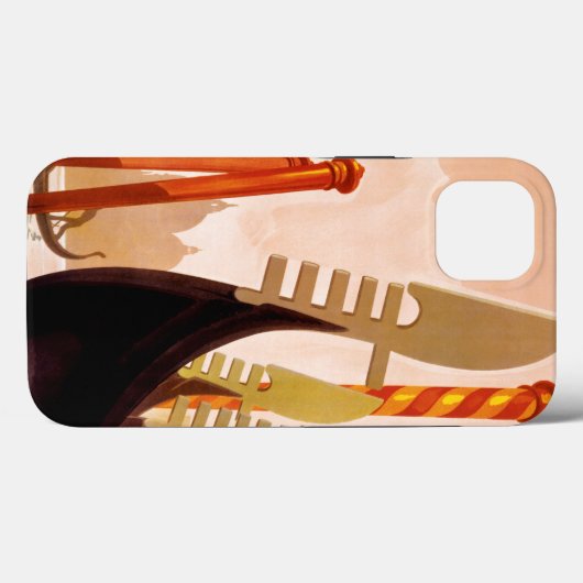 Venezia Case-Mate iPhone Case (Achterkant (horizontaal))