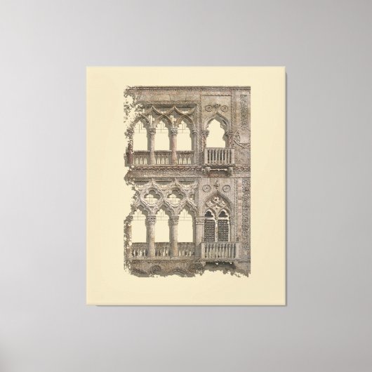 Venezia D'Oro Canvas Afdruk (Voorkant)